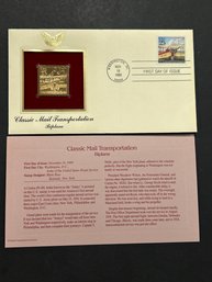 Golden Replicas Of United States Stamps 22kt Gold