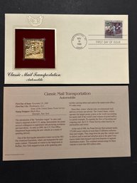 Golden Replicas Of United States Stamps 22kt Gold