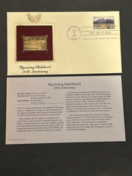 Golden Replicas Of United States Stamps 22kt Gold