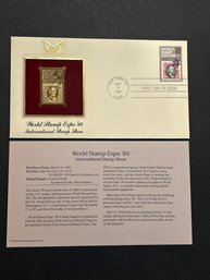 Golden Replicas Of United States Stamps 22kt Gold