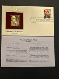 Golden Replicas Of United States Stamps 22kt Gold