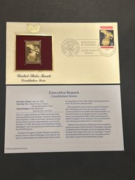 Golden Replicas Of United States Stamps 22kt Gold