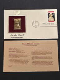 Golden Replicas Of United States Stamps 22kt Gold