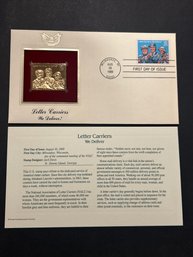 Golden Replicas Of United States Stamps 22kt Gold