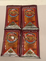 1991 Upper Deck Basketball 4 - Sealed  Packs