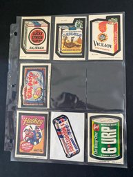 Wacky Packages Card Lot Of 7