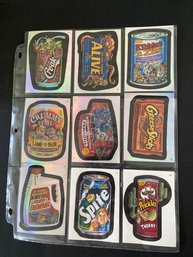 Wacky Packages Card Lot Of 9