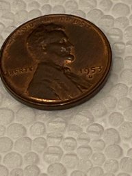 1953 D Lincoln Wheat Penny BU
