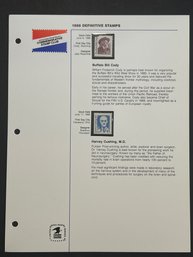 1988 Definitive Stamps Page