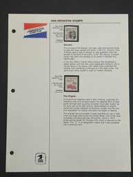 1988 Definitive Stamps Page