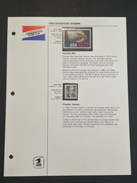 1988 Definitive Stamps Page