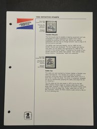 1988 Definitive Stamps Page