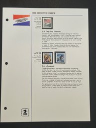 1988 Definitive Stamps Page
