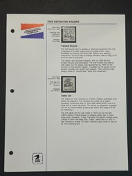 1988 Definitive Stamps Page