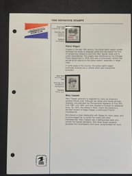 1988 Definitive Stamps Page