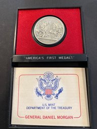 General Daniel Morgan - America's First Medals US Mint Pewter Coin (Med#5)