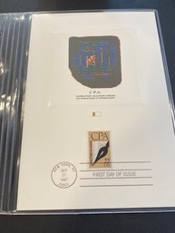 UNITED STATES USA - 1987 C.P.A. - PROOFCARD - FDI