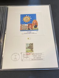 UNITED STATES USA - 1987 C.P.A. - PROOFCARD - FDI