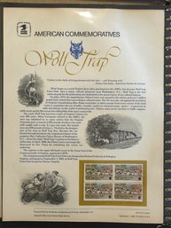 American Commemorative Stamps Page