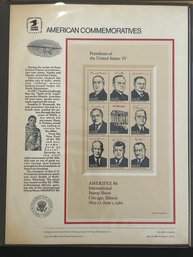 American Commemorative Stamps Page