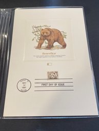 UNITED STATES USA - 1987 C.P.A. - PROOFCARD - FDI