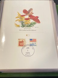 The Birds And Flowers Of The 50 States By Fleetwood