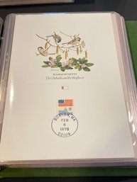 The Birds And Flowers Of The 50 States By Fleetwood