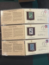 Historic Stamps Of America Lot Of (3)