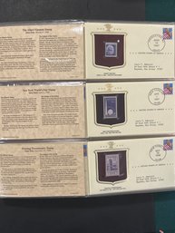 Historic Stamps Of America Lot Of (3)