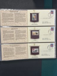 Historic Stamps Of America Lot Of (3)