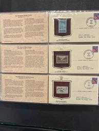 Historic Stamps Of America Lot Of (3)