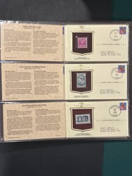 Historic Stamps Of America Lot Of (3)