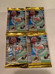1994 Score Baseball Series 1 Hobby Packs - Lot Of 4