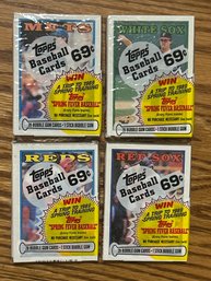 1988 Topps Cello Pack Lot Of 4