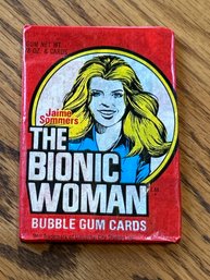 1976  Donruss Bionic Woman  Unopened Wax Pack