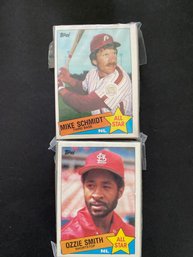 Mike Schmidt And Ozzie Smith Bulk Dealer Lot Of 100