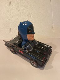 Batman In Batmobile ('66 TV Show) Funko Wacky Wobbler Bobblehead