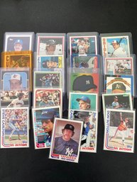 Baseball Card Lot Of 20. HOFs And Superstars