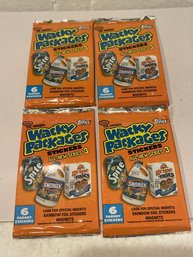 2006 Wacky Packages All-New Series 3 Magnets/foils Lot Of - 4