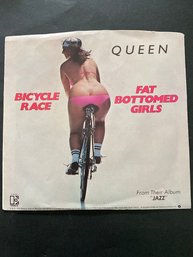 Queen Fat Bottomed Girls 45 Record. Cancelled Song.