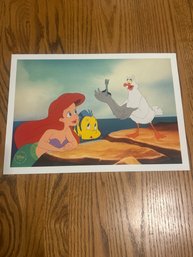 Disney Little Mermaid Commemorative Lithograph