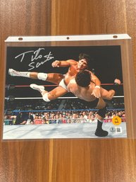 Tito Santana Autographed Photo With COA