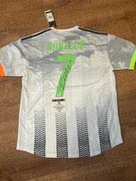 Ronaldo  Autographed Jersey With COA