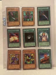 Yugioh Sheet Of 9 - 1996