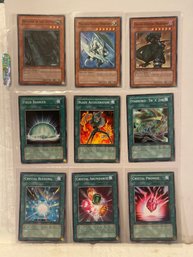 Yugioh Sheet Of 9 - 1996