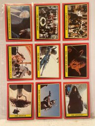 Star Wars Return Of The Jedi - Sheet Of 9
