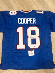 Amari Cooper Autographed Bills Jersey With COA