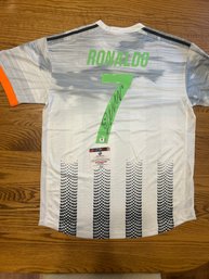 Ronaldo  Autographed Jersey With COA