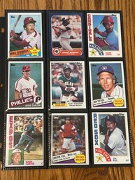 Lot Of (18) 1980s Hall Of Famers!