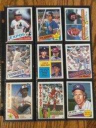Lot Of (18) 1980s Hall Of Famers!